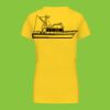 Ladies' short-sleeved V-neck T-shirt Thumbnail