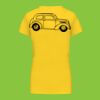 Ladies' short-sleeved V-neck T-shirt Thumbnail