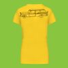 Ladies' short-sleeved V-neck T-shirt Thumbnail