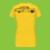 Ladies' short-sleeved V-neck T-shirt Thumbnail