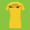 Ladies' short-sleeved V-neck T-shirt Thumbnail