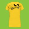 Ladies' short-sleeved V-neck T-shirt Thumbnail