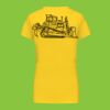 Ladies' short-sleeved V-neck T-shirt Thumbnail