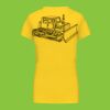 Ladies' short-sleeved V-neck T-shirt Thumbnail