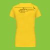 Ladies' short-sleeved V-neck T-shirt Thumbnail