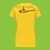 Ladies' short-sleeved V-neck T-shirt Thumbnail