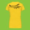 Ladies' short-sleeved V-neck T-shirt Thumbnail