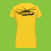 Ladies' short-sleeved V-neck T-shirt Thumbnail