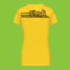 Ladies' short-sleeved V-neck T-shirt Thumbnail