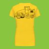 Ladies' short-sleeved V-neck T-shirt Thumbnail