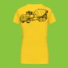 Ladies' short-sleeved V-neck T-shirt Thumbnail