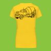 Ladies' short-sleeved V-neck T-shirt Thumbnail