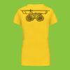 Ladies' short-sleeved V-neck T-shirt Thumbnail