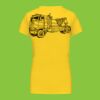 Ladies' short-sleeved V-neck T-shirt Thumbnail