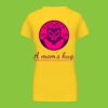 Ladies' short-sleeved V-neck T-shirt Thumbnail
