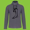 Zip-through microfleece jacket Thumbnail