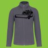Zip-through microfleece jacket Thumbnail